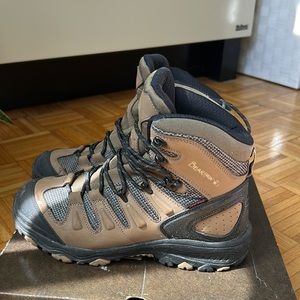 Bearpaw Men's size 9 Caesar Snow Boots Khaki Leather